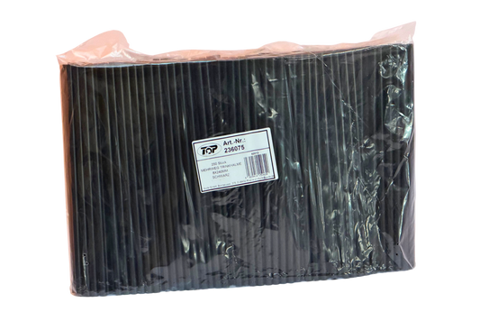 Trinkhalme Schwarz 250Stk 8x250mm