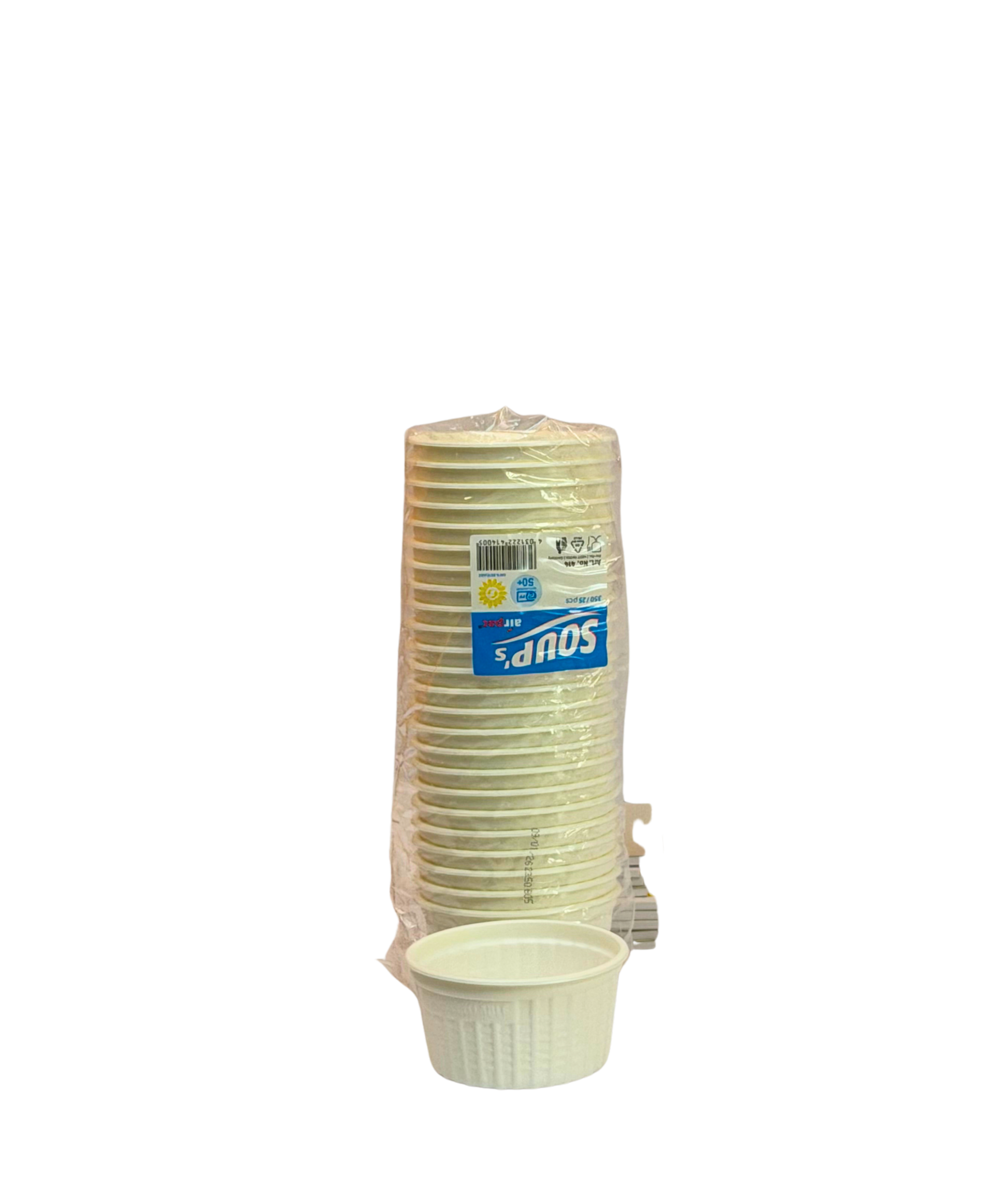 Soup to go 350ml weiss 25stk.