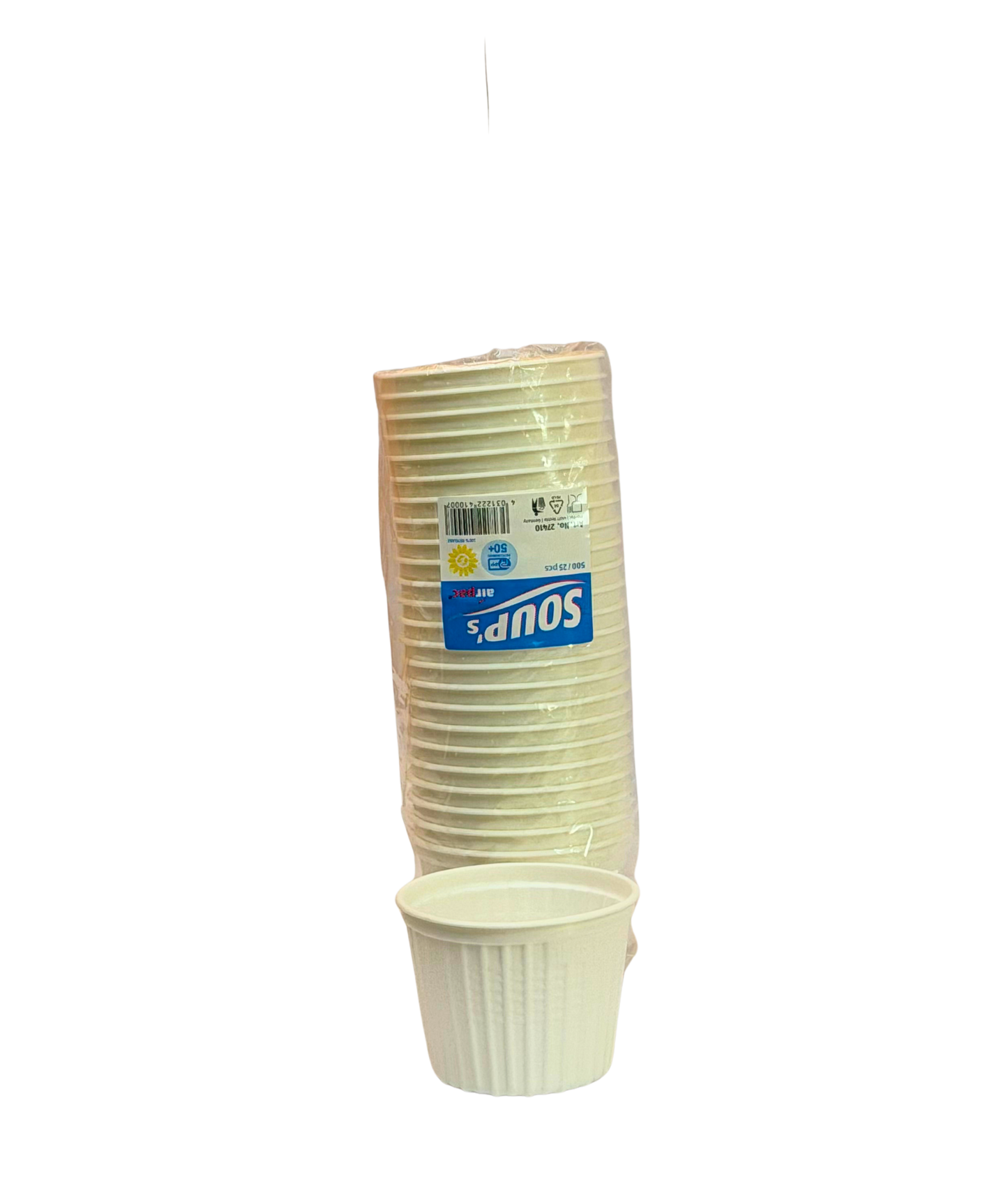 Soup to go 500ml weiss 25stk.
