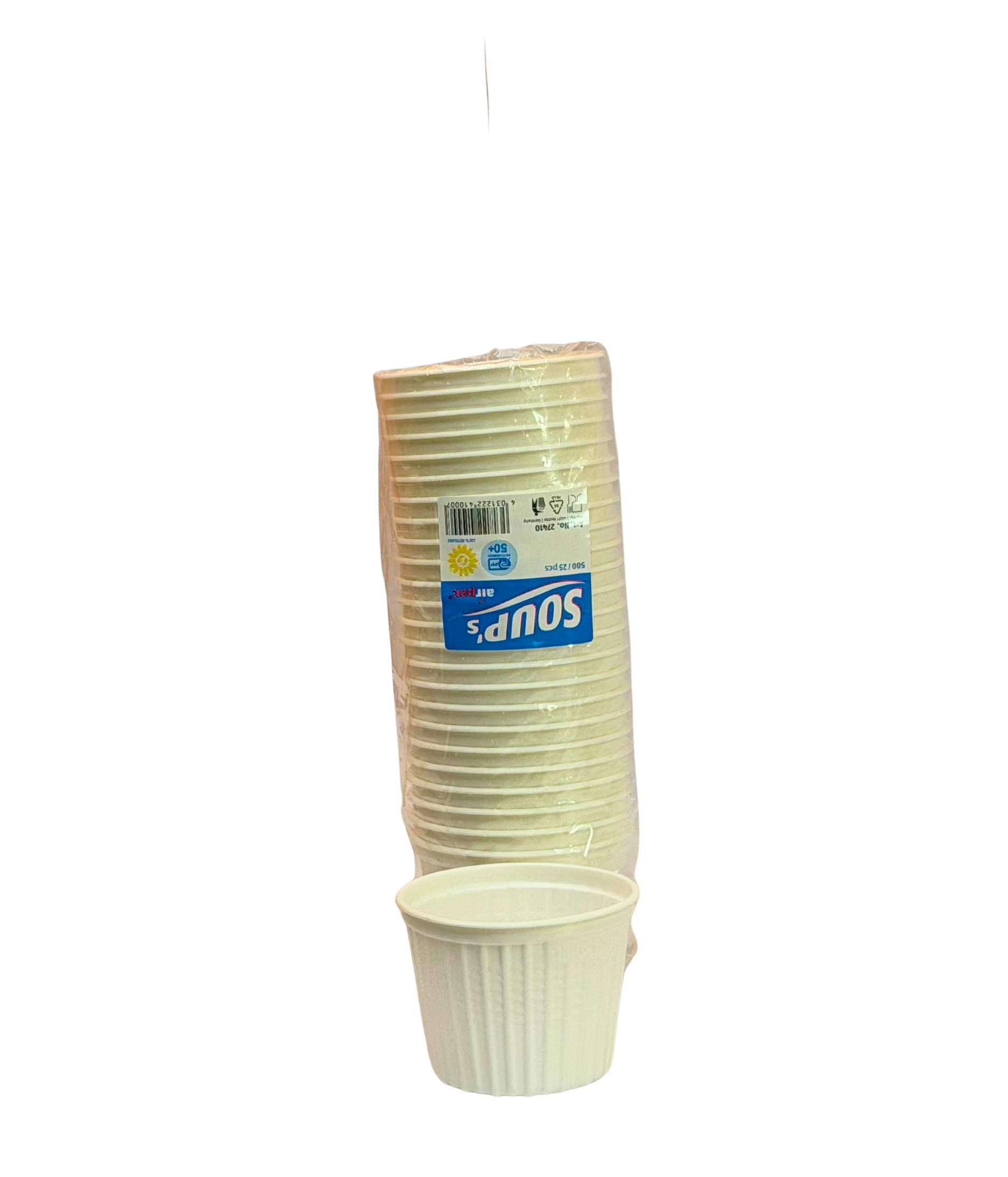 Soup to go 500ml weiss 25stk.
