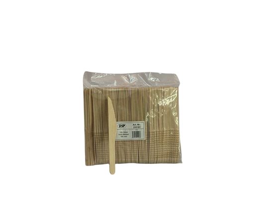 Holz Messer 16,5cm 100 Stk.