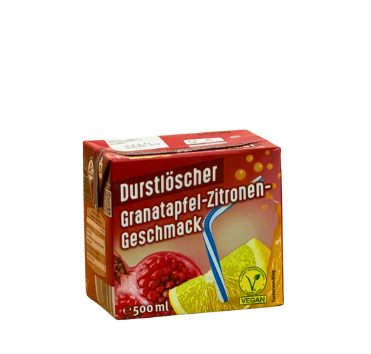 Durstlöscher Granatapfel Zitrone 0,5L