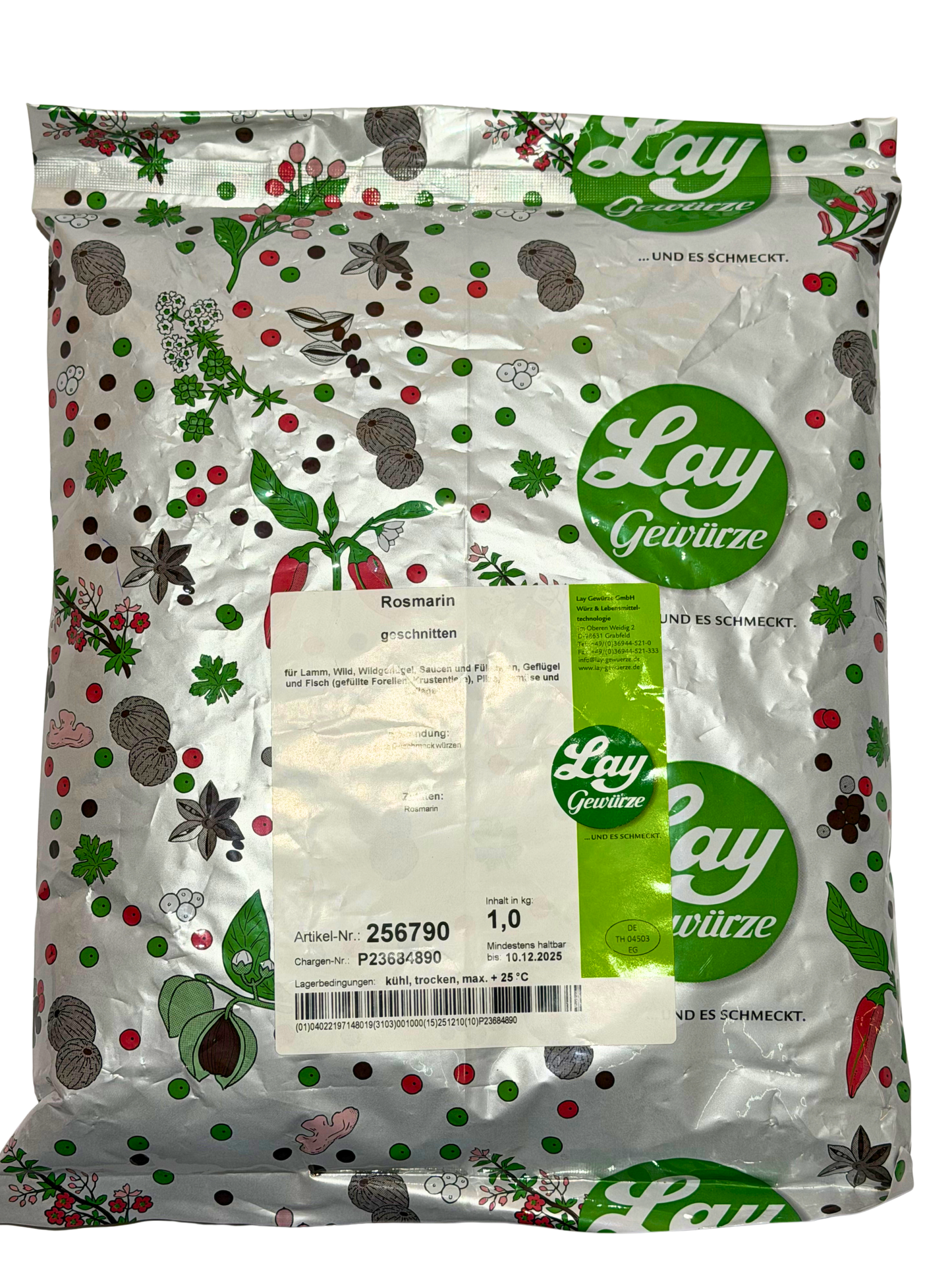Lay Rosmarin Geschnitten 1kg