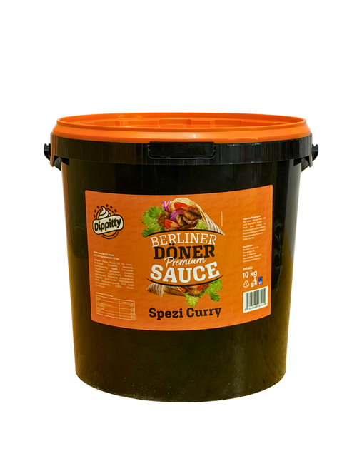 673-Dippitty Berliner Premium Doner Sauce Spezi Curry 10 Kg
